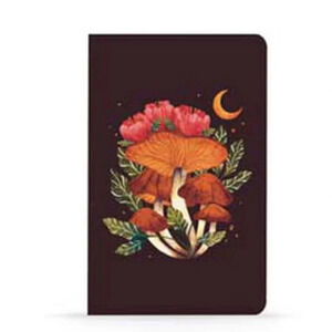 Denik 144 Sheet Midnight Mushroom Layflat Notebook, New